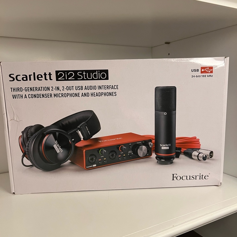 Scarlett 2i2 Studio Third Generation